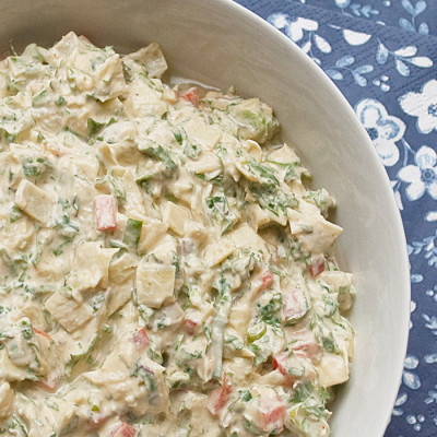 Artichoke Dip with Kale