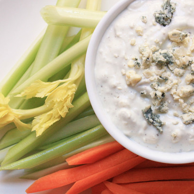 Trempette au fromage bleu