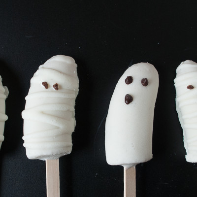 Ghosts and Mummies Frozen Treats