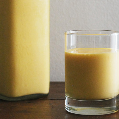 Smoothie à la mangue et au yogourt