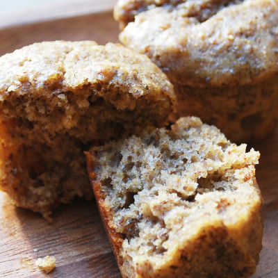 Maple Almond Butter Muffins