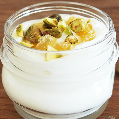 Pistachio & Ginger Parfait